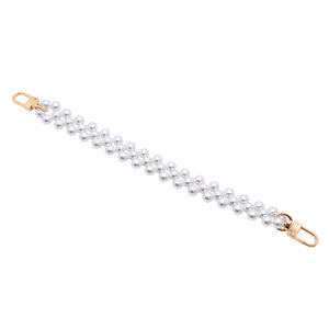 Cordon de téléphone à chaîne à maillons fait main Cordon téléphonique court perle Accesorios De Telefonos court Double rangée perle sangle de téléphone - Product Image 4