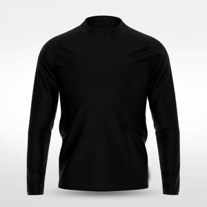 เสื้อสเวตเชิ้ตออกกำลังกายผู้ชายไซส์ใหญ่ พิมพ์ลาย กลับด้านได้ ซิป ¼  น้ำหนักเบา โพลีเอสเตอร์ 100% แห้งเร็ว - Product Image 5