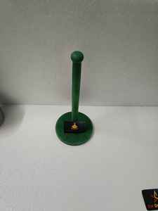 Porte-papier en résine époxy verte onyx fait à la main, porte-serviettes, support de comptoir de cuisine en résine tourbillonnante de luxe au meilleur prix - Product Image 6