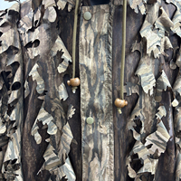 Combinaison de camouflage Ghillie 3D à feuilles, tenue complète de sniper, camouflage woodland pour hommes, combinaisons de sniper Ghillie professionnelles pour l'extérieur