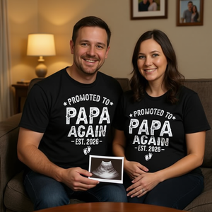 2026 เสื้อยืด "เอสที" สำหรับคุณพ่อในอนาคต - Product Image 3