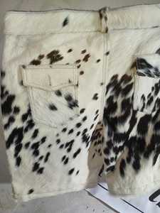 Pantalones Cortos Casuales de Hombre Personalizados de Piel con Pelo de Vaca en la Cintura Media, Transpirables, con Cordón, Tejidos, de Secado Rápido y con Bolsillos Laterales - Product Image 2