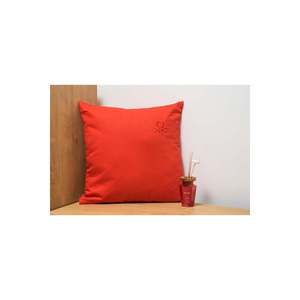 Cojín Benetton 100% Algodón 45*45 cm Liso, Relleno, Rojo - ROJO - Product Image 1