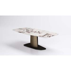 Aviator Keramik Modern Lift <b>Dining</b> <b>Table</b> Metal Extendable <b>Foldable</b> and Adjustable Desk for Home or Office Use - Product Image 3