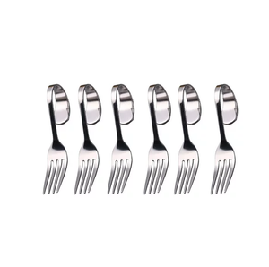 Acier inoxydable Alimentaire Dessert Fruit Fourchette cuillère Vaisselle Ustensiles de cuisine Fourchette Cuillère avec vente produit Design antique - Product Image 6