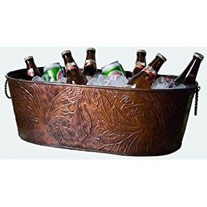 Seau à vin de luxe de qualité en métal de couleur noire Seau à vin de grande taille Seau à vin au design antique à prix compétitif - Product Image 4