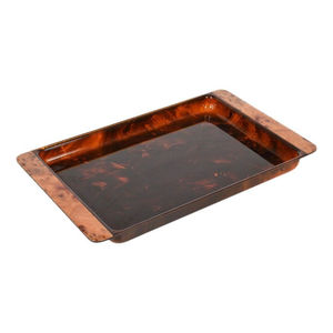 Plateau en corne de luxe pour un arrangement de dessert gracieux, parfait pour les célébrations de table élégantes, les anniversaires et les événements festifs - Product Image 6