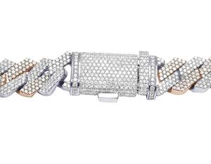 <b>Top</b> Quality Iced Out Cuban Link <b>Chain</b> 20MM VVS Moissanite Cuban Link <b>Chain</b> Miami Hip Hop Diamond Jewelry - Product Image 4