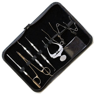 Kit d'instruments médicaux vétérinaires pour soins bucco-dentaires pour petits animaux Source d'alimentation manuelle en acier inoxydable Outils d'extraction dentaire pour lapins - Product Image 1