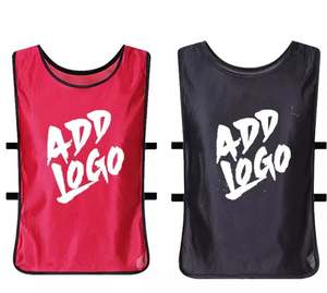 High Quality New Design Custom Logo Adult Soccer <b>Bibs</b> <b>Football</b> Training Vest - Product Image 3