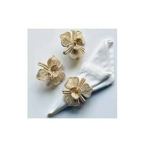 Elegant Design Metal Gold & White Enamel Embossed <b>Butterfly</b> Napkin Ring Handmade Napkin Ring for <b>Table</b> Decoration Napkin Ring - Product Image 6