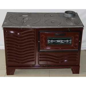 Estufa de Leña y Pellets DORELLO SOBA, Diseño Moderno, Portátil, para Interiores/Exteriores, Funciona con Leña, Pellets y Carbón - Product Image 2