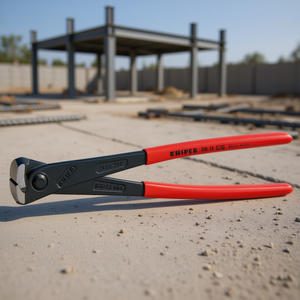 Alicates para Varillas de Refuerzo Knipex de Alto Rendimiento, Cabeza Atramentizada Negra, Mangos Pulidos con Revestimiento Plástico, Herramienta para Hormigueros - Product Image 3