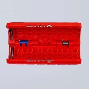 Cortador de Tubos Corrugados TwistCut de Knipex con Mecanismo de Pelado de Cables de un Solo Conductor para Trabajos Eléctricos - Product Image 2