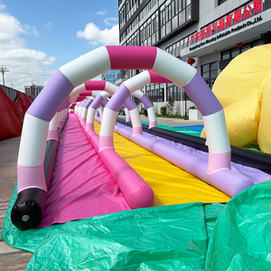 Toboggan <span class=keywords><strong>aquatique</strong></span> gonflable géant de 180 pieds, en PVC commercial, pour fêtes en plein air, <span class=keywords><strong>parc</strong></span> <span class=keywords><strong>aquatique</strong></span> <span class=keywords><strong>avec</strong></span> pompe à air - Product Image 4