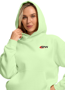 Sudaderas con Capucha para Mujer, OEM, Personalizadas, de Algodón, Estilo Oversize, Sudaderas Lisas con Capucha, Chaquetas de Forro Polar, Ropa Deportiva, Moda Urbana - Product Image 4