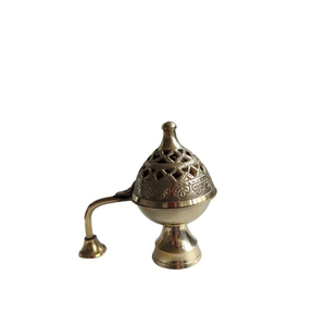 Classic Unique Decorative <b>Incense</b> Burner Made of Metal Brass <b>Incense</b> Dhooni Burner Holder for Home Hotel Decor in Cheapest Price - Product Image 1