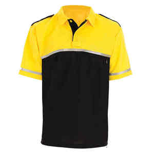 Seguridad reflectante de alta visibilidad profesional OEM para camisa 100% algodón logotipo personalizado de gran tamaño y número de nombre de la empresa - Product Image 5