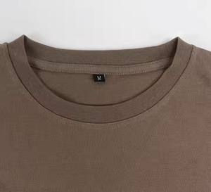 Toutes les couleurs unies Casual Wears Hot Sale Best Sale Ringer Men T-Shirts Breathable Heavy Duty Custom Size T-Shirts For Adults - Product Image 6