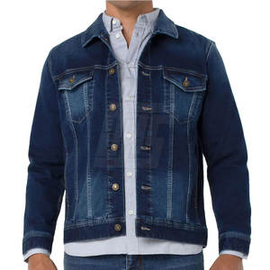 แจ็กเก็ตยีนส์สำหรับผู้ชายแจ็กเก็ตฤดูหนาวขนาดใหญ่ออกแบบได้ตามต้องการดีไซน์ล่าสุด - Product Image 1