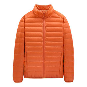 Winter Custom logo 2023 <b>Utility</b> Plain Color Boy Winter <b>Jackets</b> Bubble <b>Men</b> Quilted <b>Jackets</b> Winter Black Thick Puffer <b>Jacket</b> 2025 - Product Image 2