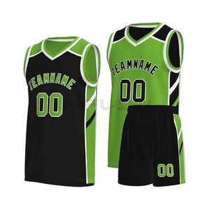 Diseño personalizado 100% Poliéster Ropa de baloncesto Baloncesto Jersey Uniformes Conjuntos Equipo juvenil Patrón Sublimación - Product Image 2