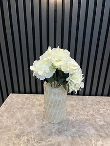 แจกันหินทราเวอร์ทีนทำมือ ดีไซน์ลายร่องทันสมัย เพิ่มความสง่างามอย่างเป็นธรรมชาติและสไตล์เหนือกาลเวลาให้กับทุกพื้นที่ตกแต่ง - Product Image 5