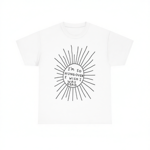 T-shirt divertente con meme, design ironico e sarcastico, girocollo bianco, unisex, a maniche corte, abbigliamento promozionale - Product Image 3