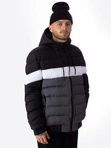 2024 New Fashion Custom Men's <b>Thin</b> Woolen Coated <b>Waterproof</b> Windproof Hooded Puffer <b>Jacket</b> OEM Service High Quality Winter - Product Image 6
