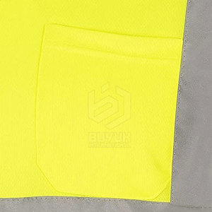 เสื้อกันน้ำสะท้อนแสงสำหรับงานหนัก ผ้าฝ้ายกันยับ สำหรับผู้ชาย - Product Image 6