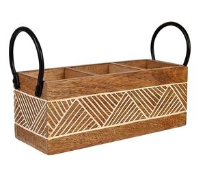 Handmade Wooden Printed <b>Utensil</b> <b>Holder</b> Budget Friendly Storage for Cooking Tools Printed Wooden <b>Utensil</b> <b>Holder</b> Cheap - Product Image 2