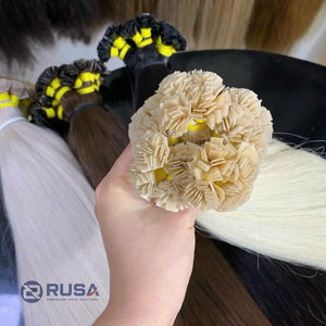 Extensiones de Cabello Virgen Vietnamita Rusa al por Mayor con Punta Plana, Súper Doble Trama, Personalizadas, con Punta en I, Tejido Doble a Máquina, de 10 a 34 Pulgadas - Product Image 5