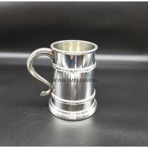 Stylish and Elegant Premium <b>Metal</b> Fancy Mug With an Attractive Polished Finished Durable Sturdy Material Perfect For Coffee Tea - Product Image 4
