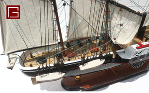 El fabricante de Gia Nhien aprueba el diseño personalizado MOQUSS bajo modelo Powhatan barco alto con barco modelo artesanal de alta calidad - Product Image 4