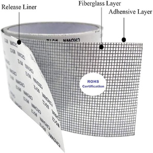 Kit de réparation de moustiquaire de fenêtre, ruban adhésif résistant, imperméable, en fibre de verre, pour fenêtre endommagée, moustiquaire - Product Image 4