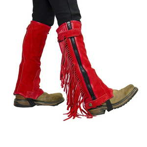 Chaparreras de Equitación Personalizables de Primera Calidad, Cómodas y Duraderas, 100% Cuero Genuino, Producto Más Vendido, Precios de Mayoreo - Product Image 1