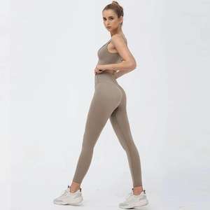 Vêtements de sport athlétiques, leggings et soutiens-gorge de sport pour femmes avec strass de grande taille pour vêtements de yoga - Product Image 4