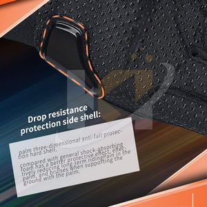 Gants de moto en cuir de conception personnalisée de nouveau style - Product Image 6