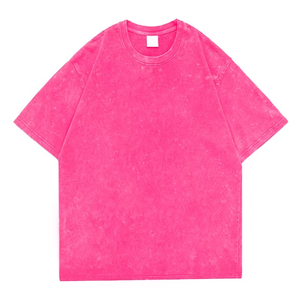 Custom Plus Size Men's Oversized <b>Acid</b> Wash T-Shirt Vintage 100% Cotton Heavyweight <b>Drop</b> Shoulder O-neck Long with Letter Pattern - Product Image 3