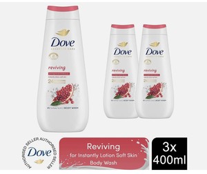 Dove Men+Care 3-in-1 Body, Face & Hair Wash Hydrating Clean Comfort 700ml, 3 Pk - Product Image 2