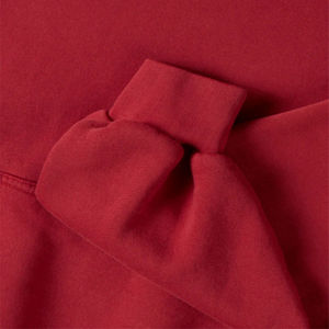 Sweat à capuche uni rouge pour homme, pour l'hiver |   Sweat-shirts décontractés de haute qualité, imperméables et écologiques, en gros - Product Image 4