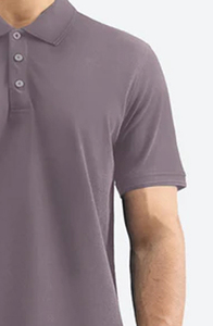 Custom High Quality Printed Logo Solid Color Casual 100% Cotton Pique Quick Dry Short Sleeve Golf Collared for Shirt - Product Image 3