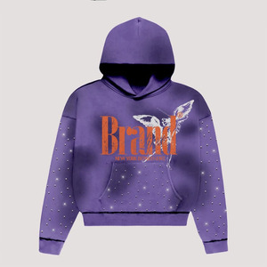 Nueva moda 480 GSM 100% algodón cremallera Sudadera con capucha DTG impresión con tela transpirable de alta calidad para hombres - Product Image 1