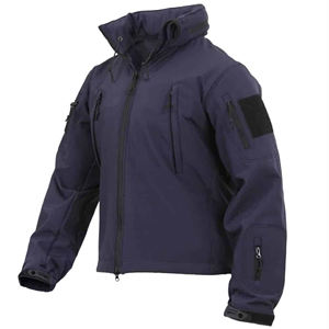 Chaqueta SoftShell de Talla Grande Estilo Vintage con Bolsillo Oculto para Portar Objetos, Cierre de Gancho y Bucle, Ecológica e Impermeable para el Invierno 2026 - Product Image 4