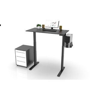 Escritorio Gamer Ajustable SMARTDESK, Diseño Metálico Negro, Superficie de Goma Natural, Capacidad de Carga de 160 kg, Ajuste de Altura de 65-130 cm - Product Image 4