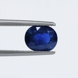 Zafiro Azul Natural de la Mejor Calidad, 100% Natural, Calentado, 2.02 Quilates, Forma Ovalada, Color Azul Real, Piedra de Nacimiento de Septiembre, para Hacer Colgantes - Product Image 3