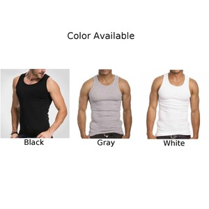 Respirant hommes Style décontracté léger 100% coton meilleur design logo nouveau tenue décontracté pour matériau souple durable maillot de corps pour hommes - Product Image 5