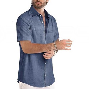 ชุดเดรสคลาสสิกพอดีตัวสำหรับผู้ชายเสื้อเชิ้ตทางการเสื้อเชิ้ตดีไซน์พรีเมี่ยมแบบติดกระดุมเสื้อดีไซน์2025 - Product Image 2