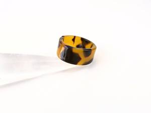 Anneau de serviette de Table en forme de tortue, grosse bague verte et bleue en résine pour femmes - Product Image 6