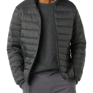 Chaquetas de Hombre con Cuello Alto y Logotipo Personalizado, Servicio OEM, Ropa de Invierno para Exteriores, Chaquetas Acolchadas de Color Sólido, Resistentes al Viento y Transpirables para Hombre - Product Image 3